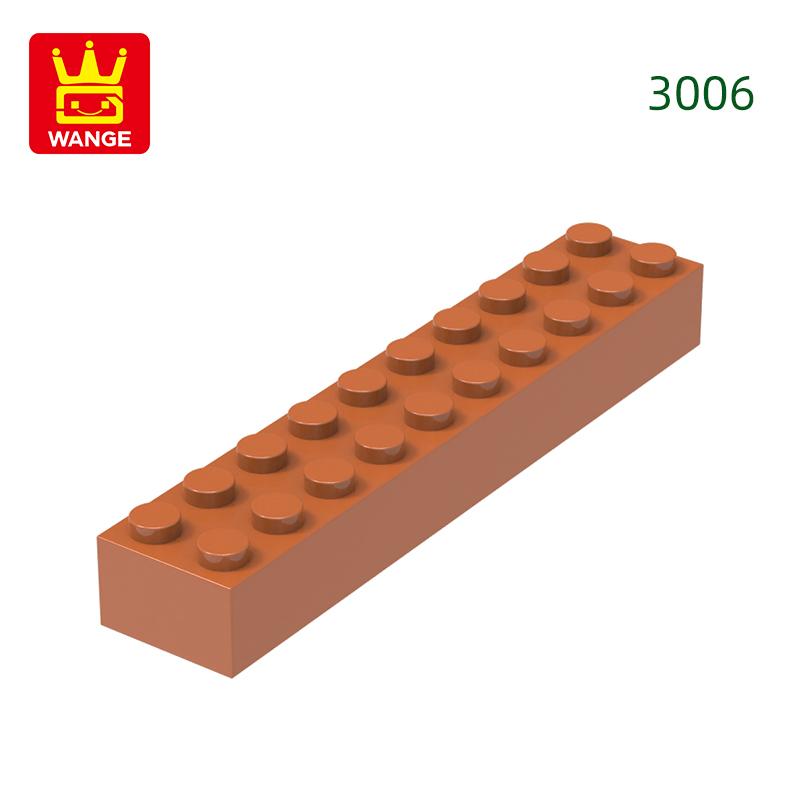 Нетоксичные 17 шт./лот 3006 Толстые 2x10 Строительные блоки Moc Классические аксессуары Совместимые кубики Детские игрушки Подарочная коробка
