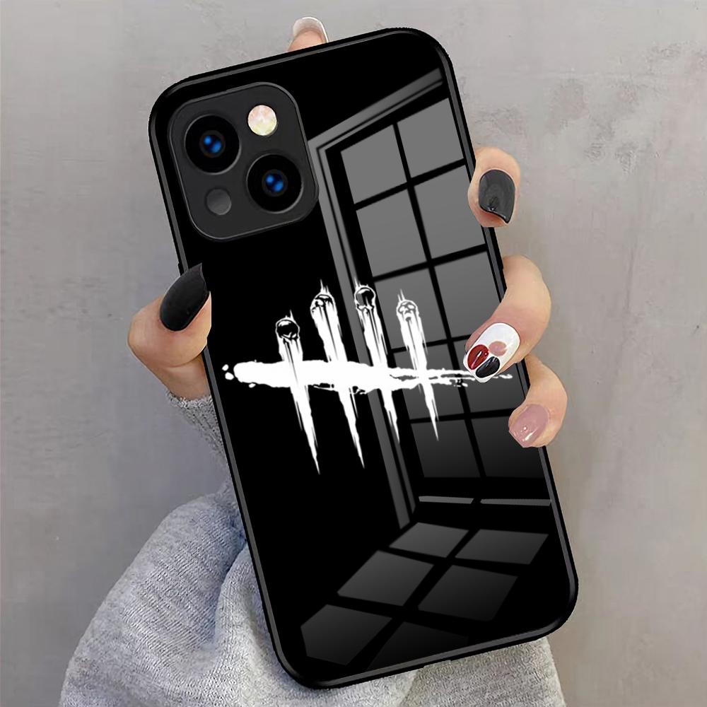 Чехол для телефона Game Dead By D-Daylight Для IPhone 17 Pro Max 16 15 14 Pro Max 13 11 X Xs Xr 8 7Plus Стеклянная крышка