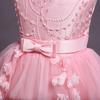 Children Girls Lace Princess Dress Elegant Trailing Birthday Dress Baby Girls Christmas Clothes