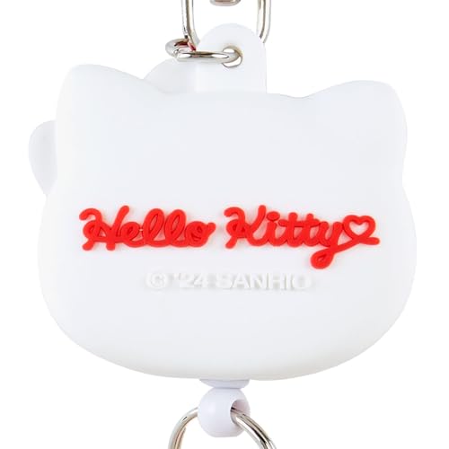 Sanrio Брелок-катушка в форме лица Hello Kitty, Брелок-талисман Hello Kitty 13 x 4,9 x 1,8 см, Персонаж 168645