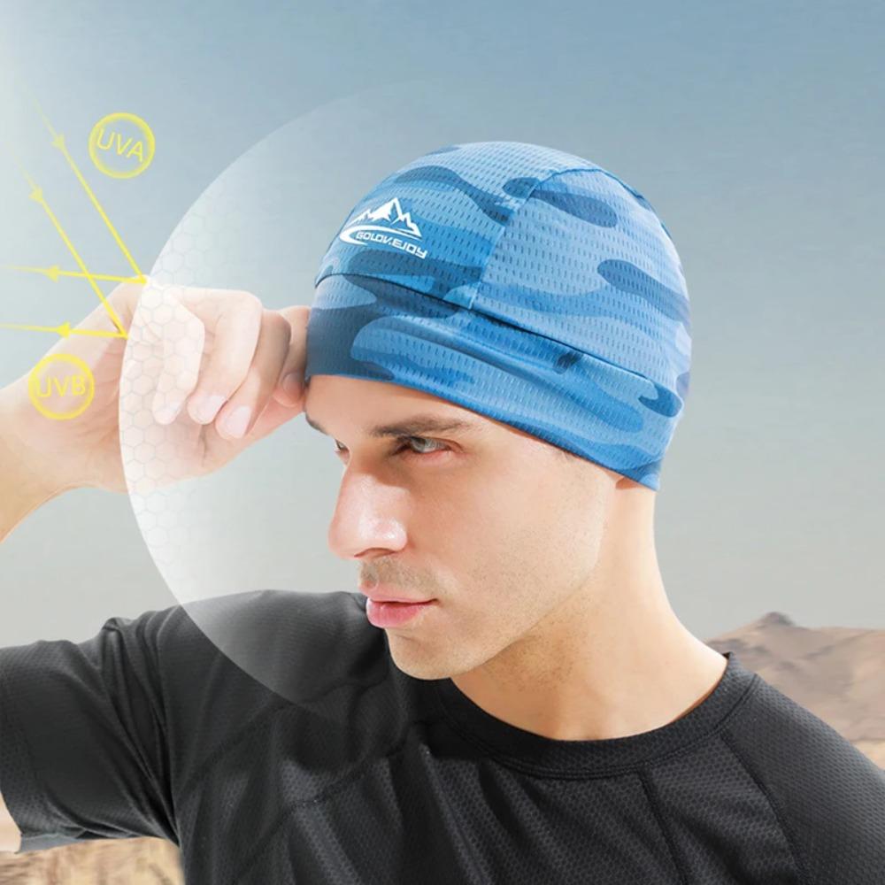 Anti-UV Cycling Hat Anti-sweat Cooling Skull Cap Quality Cycling Cap  Hiking