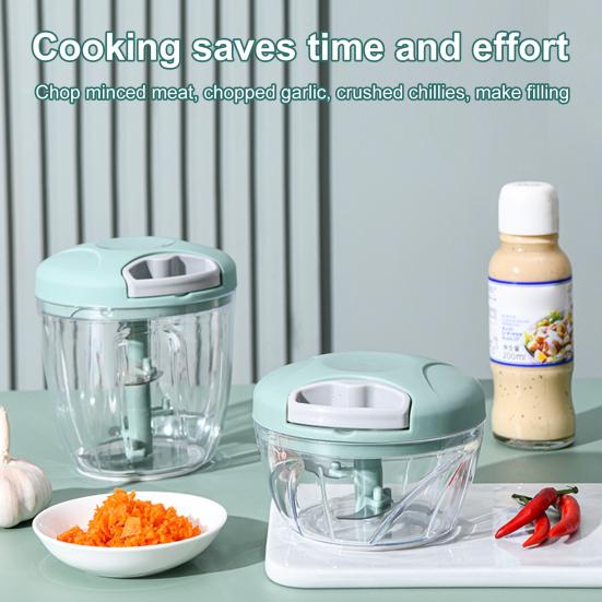 Измельчитель чеснока Кухонный комбайн Портативный измельчитель овощей Блендер Кухонный резак для овощей Фруктов Орехов Специй Чеснок Лук Имбирь