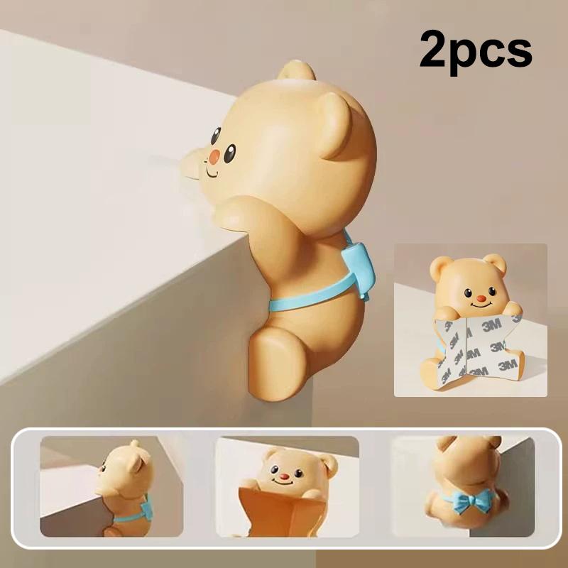 {Summer2} Creative Cartoon Cute Bear Corner Protector For Table Corners, Anti-collision And Anti-bump Protective Cover