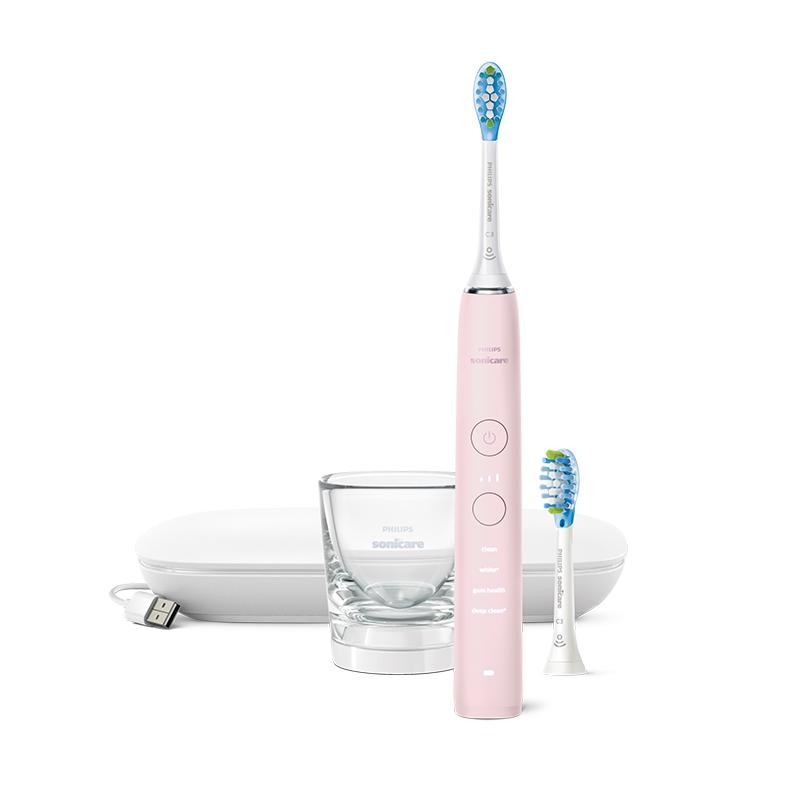Philips Электрическая зубная щетка Sonicare DiamondClean 9 Series, штекер CN (адаптер в комплекте)