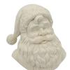 Santa Claus Head Figurine Father Christmas Statue Resin Sculpture Home Office Holiday Party Desktop Decoration Ornament