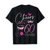 Ein Hoch Auf Die 60 Jhrigen Geburtstag Der Knigin T Shirt Vintage Streetwear Comfortable Stretched
