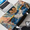 Vegeta Dragon Ball Z  XXL Rubber Large PC Mousepad Gamer Gaming DBZ Mouse pads Desk Keyboard Mat Computer Laptop DBZ Mat