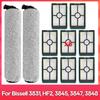 Compatible For ( Bissell Crosswave Hard Floor Expert 3831, HF2, 3845, 3847, 3848 ) Vacuum Cleaner Filter Brush Accessory Part