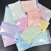50G Holographic Nail Diamond Glitter Sequins Hexagon Holographic Glitter  Polish Decoration