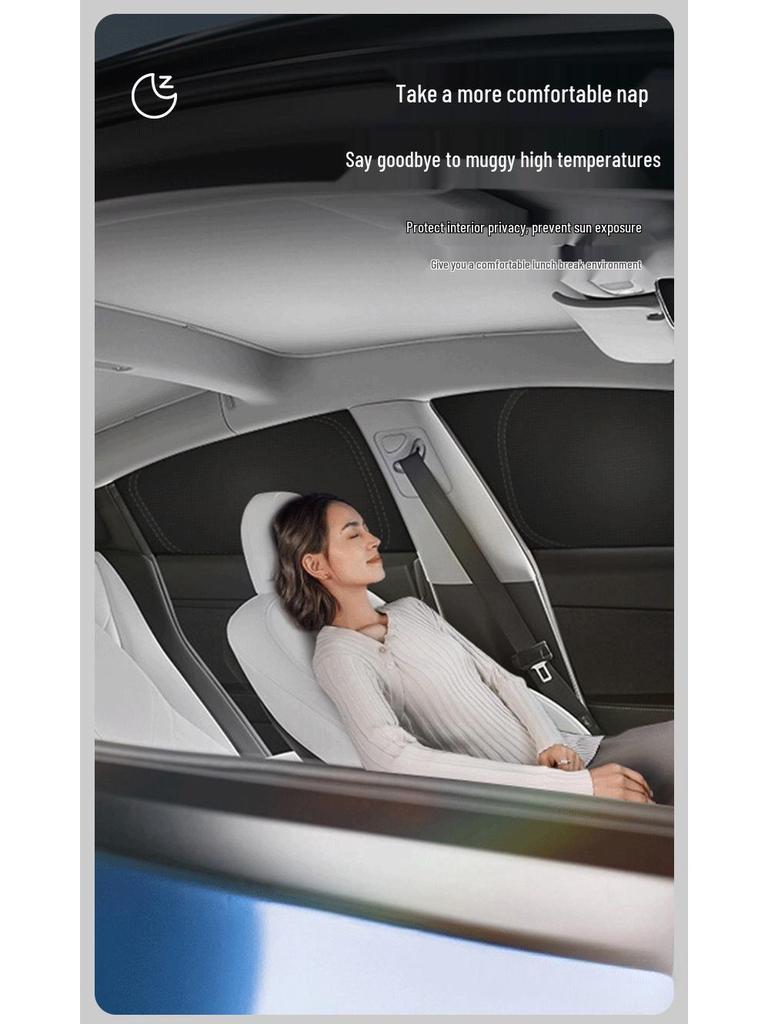 Шторка для конфиденциальности и защиты от солнца на окна автомобиля серии BYD - Полное покрытие, Теплоизоляция, Защита от УФ-лучей.