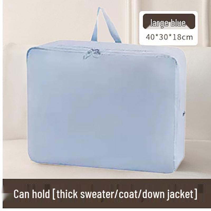 Сумка для хранения хлопкового одеяла и пухового одеяла большой вместимости