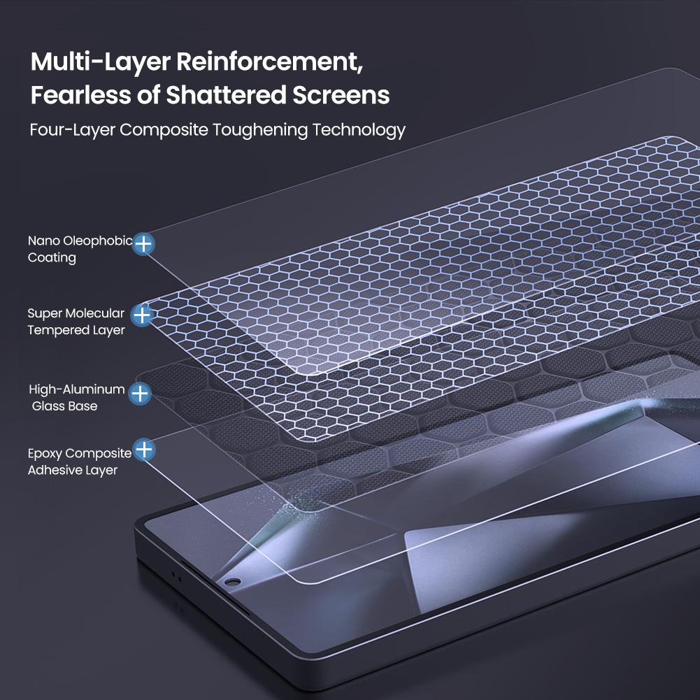 Для Samsung Galaxy S25 Ultra Glass Nillkin Amazing H+Pro 0,2 мм защитная пленка для экрана из закаленного стекла