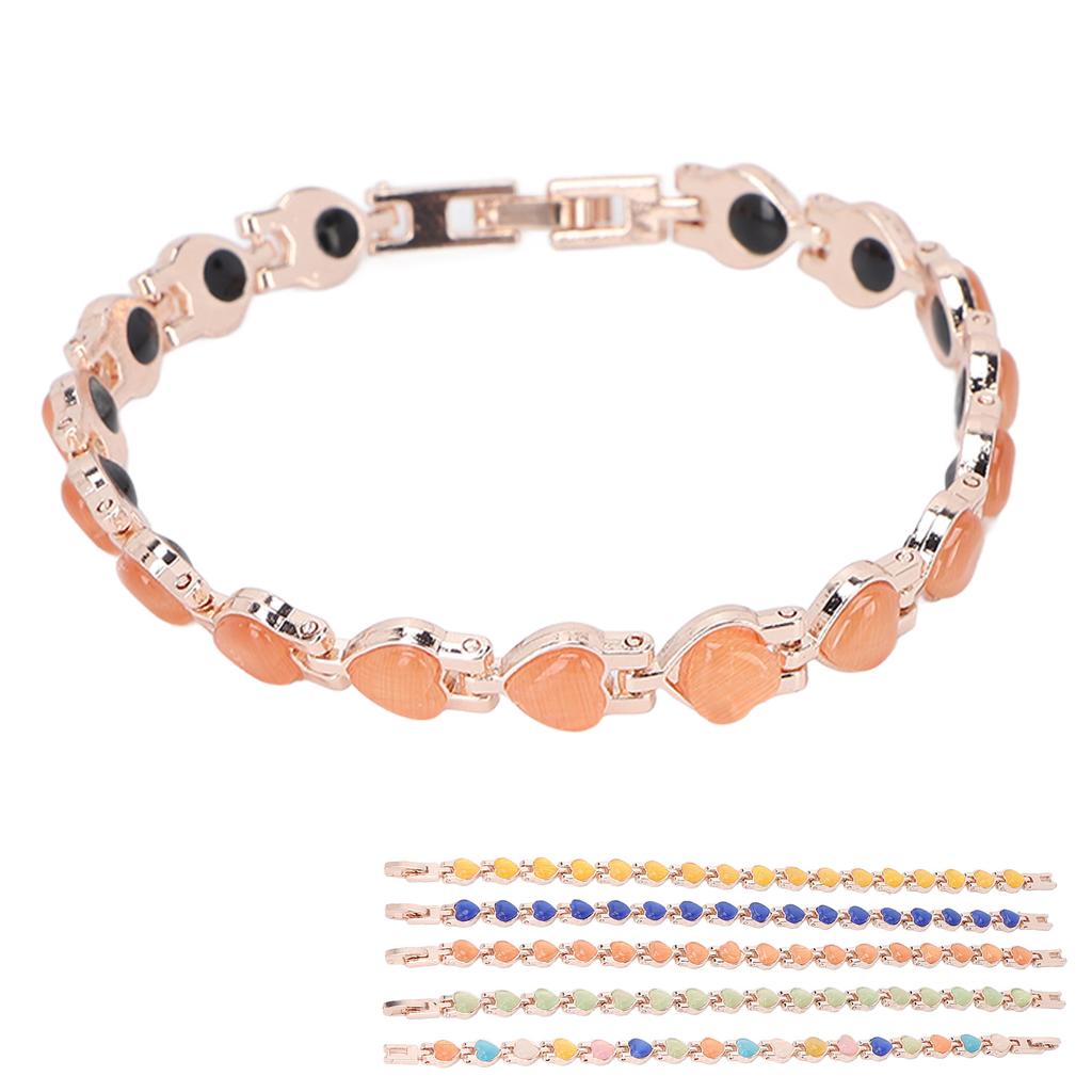 Магнитный браслет из титановой стали, женский модный изысканный браслет с магнитной терапией, подарок для Slimmi