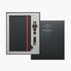 PARKER Sonnet Matte Black GT Ballpoint Medium Gift Box Set with Original Officially 1950876 NS Pen, Nib, Oil-Based, Notebook, Imported,