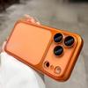 17 Translucent Frosted Case for iPhone 17 Pro Max Full Lens Protection Shockproof Plating Frame Back Cover for iPhone Air 17Pro