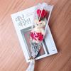 1Pcs Bear Body Rose Scented Petal Bath Soap Flower Soap Party Wedding Gift