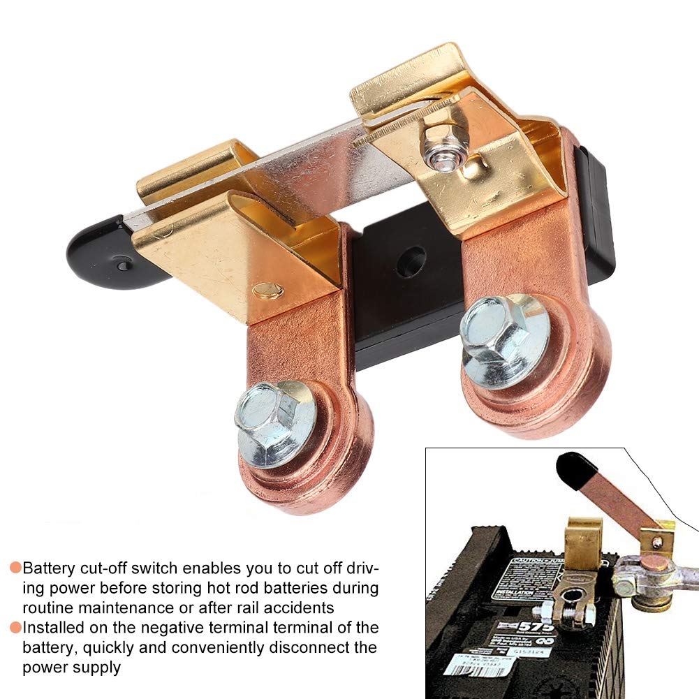 Мастер Выключатель Отсечка Клемма Боковая Клемма Qiilu Металл Автомобиль
