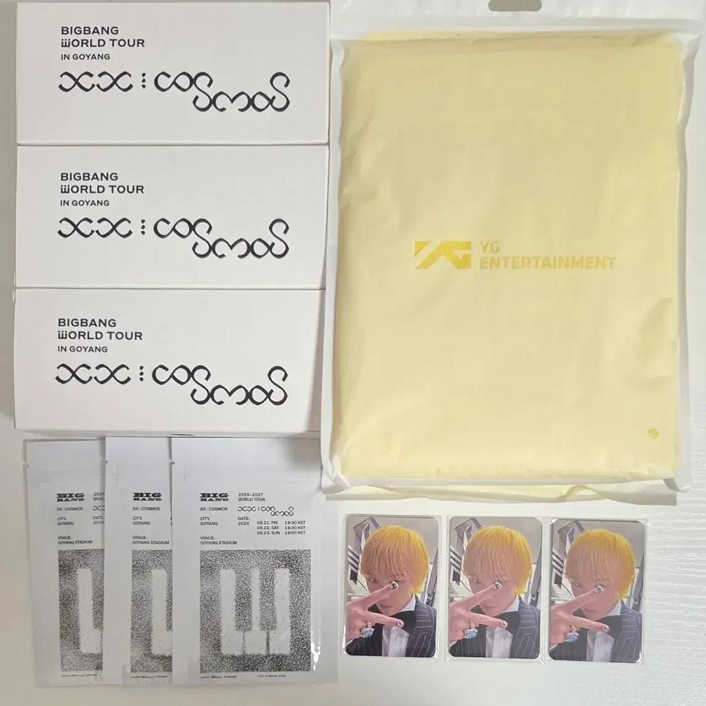 BIGBANG World Tour in Goyang Goods Set (3 Sets)