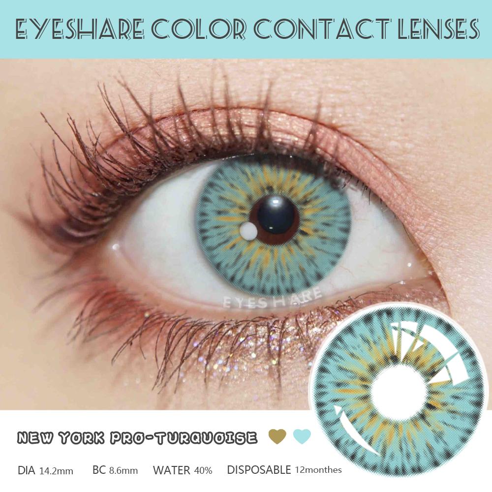 Eyeshare Cosplay Contact Lenses Big Eye Anime Colored Contactlen Blue Lens Red Contact Fashion Soft Color Cosmetic Lenses for Halloween