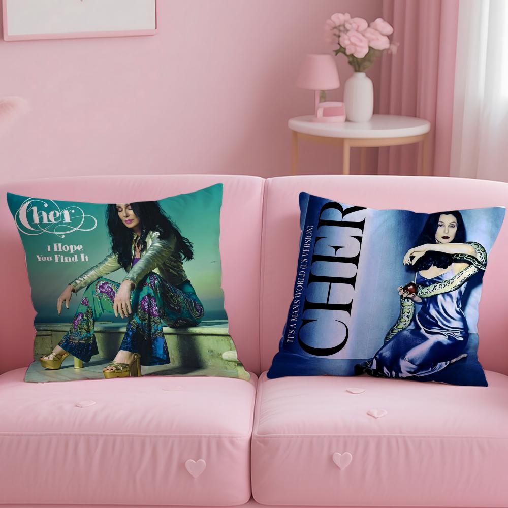 Fashion CCherful Cushion Cover Comfortable Reversible Pillow Cover Ideal for Car Sofa Bedroom Beyond