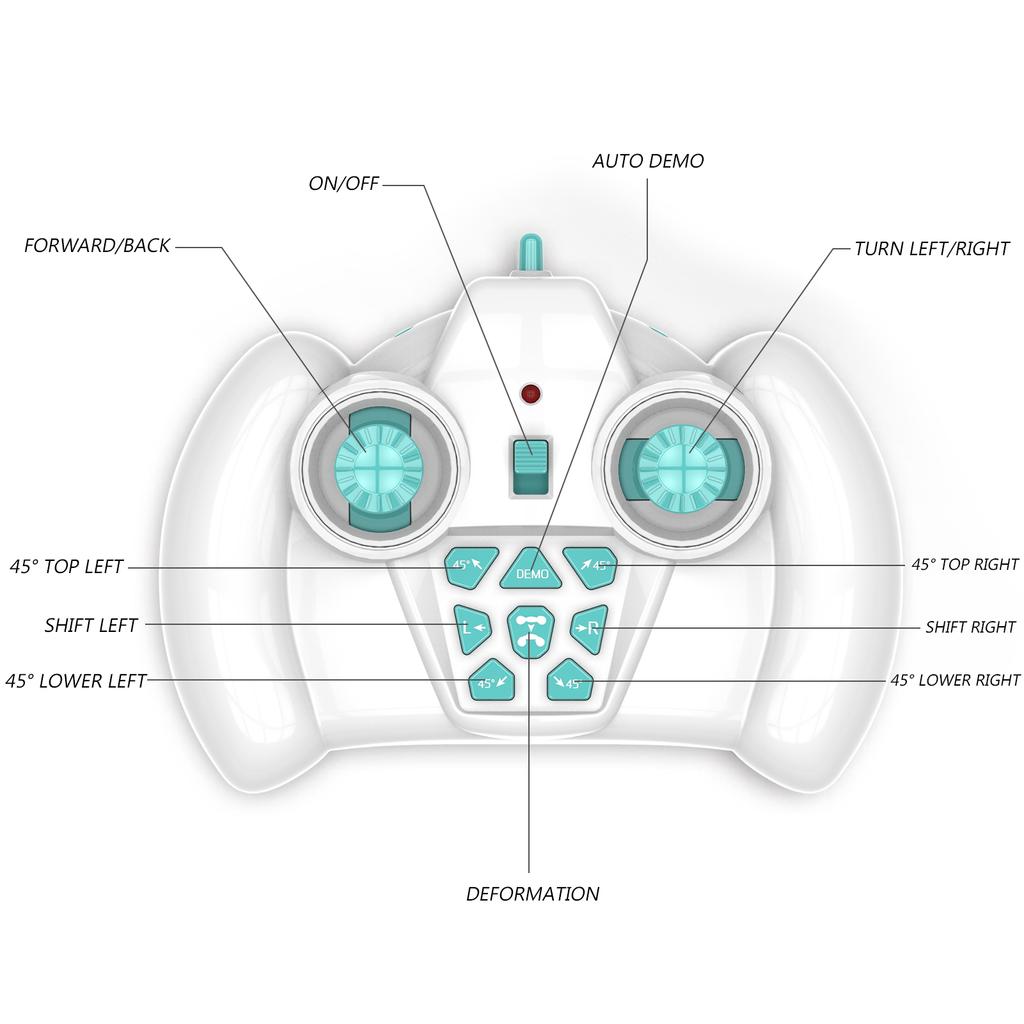 S-012 RC Stunt Car Дистанционное управление Часы Датчик жестов Деформируемые электрические игрушечные машинки All Terrain
