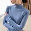 German Velvet Bottoming Shirt Women's Autumn and Winter New Temperament Semi-turtleneck Long-sleeved Shirt Warm Inner Waist Top