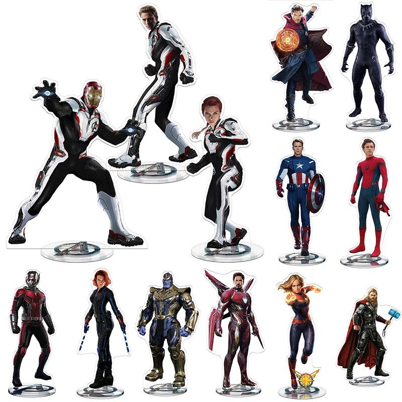 Элегантная акриловая подставка Мстители Железный человек Локи Танос Доктор Стрэндж Черная пантера подарок