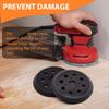 2PCS 5 Inch 8 Hole Grinder Wheel Accessories Rubber Backing Plate Advanced Dust Control Technology for Smooth Finishing