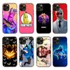 Black Case for Xiaomi Poco X6 X4 M5 M6 F5 F6 C65 C55 C50 C51 C40 Pro Redmi 14C A3X 13C 12C 11T 10A 9C Note 7 6 8A Plus R-84 Fortnite Game
