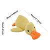 Dog Calming Plush Toy Bite Resist Sleeping Companion Duck for Dog Interactive Entertainment Activities