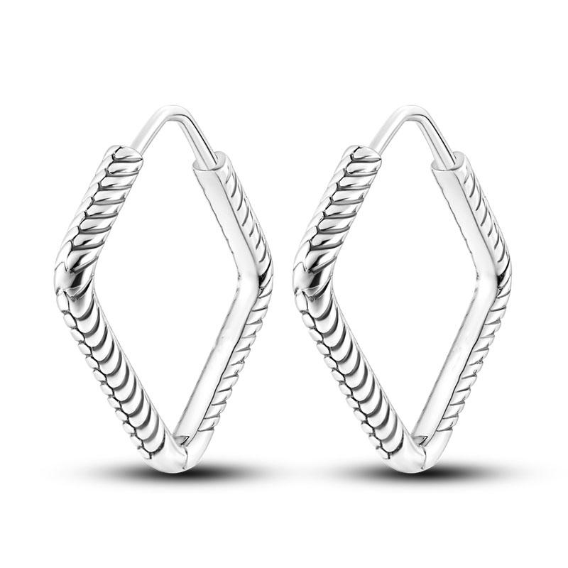 Silver Plated Earrings Flower Feather Hoop Earring Zircon For Women Making Jewelry Gift Dropshipping For Girl Women