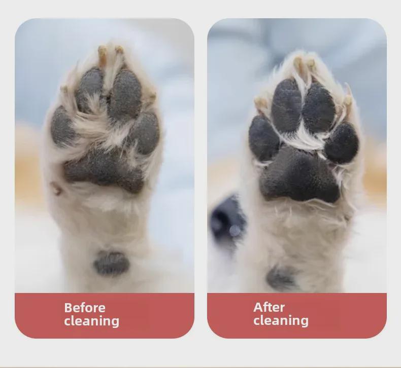 Электрический очиститель лап для домашних животных, чашка для мытья лап для собак и кошек