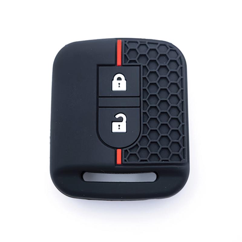 Силиконовый чехол для автомобильного ключа Fob Rubber Cover для Nissan Micra K12 Note Navara Qashqai J10 Primera Almera Sunny X-Trail
