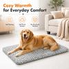 Wave Plush Non-Electric Pet Mat, Physical Heat Storage Thermal Pad, Non-Slip Machine Washable Dog Cat Mat