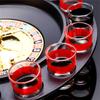 16 Стаканов Прозрачное Стекло Бокал для Вина Игра Бар Игра на Выпивку Виски Коктейль Бар Игра для Вечеринки Нажми Поворотный Столик Аксессуары для Выпивки