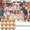 36mm Cork Solid Wood Foosball Table Soccer Ball Football Baby Foot Fussball Desktop Table Soccer 1Pcs/6pcs/12pcs
