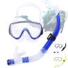 Diving Mask & Snorkel Set Adjustable Swim Goggles No Leakage Diving Snorkel Tube Anti-Fog for Swimming Snorkeling