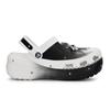 Crocs Классические клоги на платформе 811 Hoshino Ginteri подарочная коробка граффити звезда ремешок с отверстиями обувь женская черно-белая