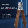Stainless Steel Nail Clippers Anti-splash Manicure Tools Special Fingernail Cutter  Household
