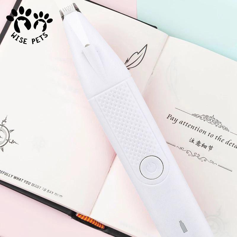 Триммер для шерсти лап питомца, бритва, триммер для шерсти кошки, грумер, инструмент для стрижки шерсти на подушечках лап собаки, машинка для стрижки волос, электрическая машинка для стрижки волос с подсветкой