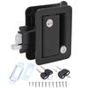 Camper Door Lock, Metal Camping Card Alatch Handle Zinc Alloy RV Door Lock Replacement