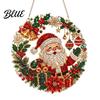 Сверкающая holiday window hanging Рождественская картина из страз Suncatcher Kit DIY Искусственный жемчуг Арт Акриловый набор Поделки для взрослых Начинающий Рождество