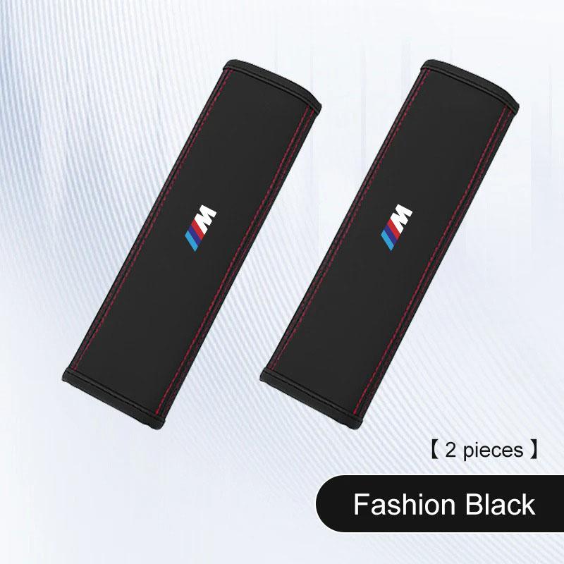 Car seat belt leather shoulder pad,interior decoration,car accessories,for BMW M G22 F30 F10 X3 X5 X6 E39 E46 E36 E90 G20 G30