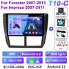 2 Din Android 12 автомобильное радио для Subaru Forester 3 SH 2007-2013 для Impreza GH GE мультимедийный видеоплеер GPS Carplay Auto Stereo