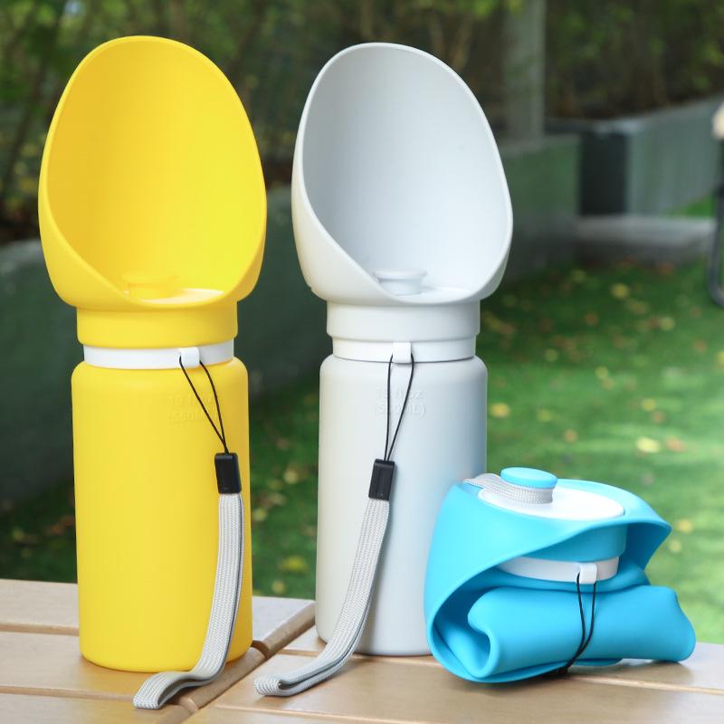 Portable Collapsible Dog Water Bottle for Outdoor Walks