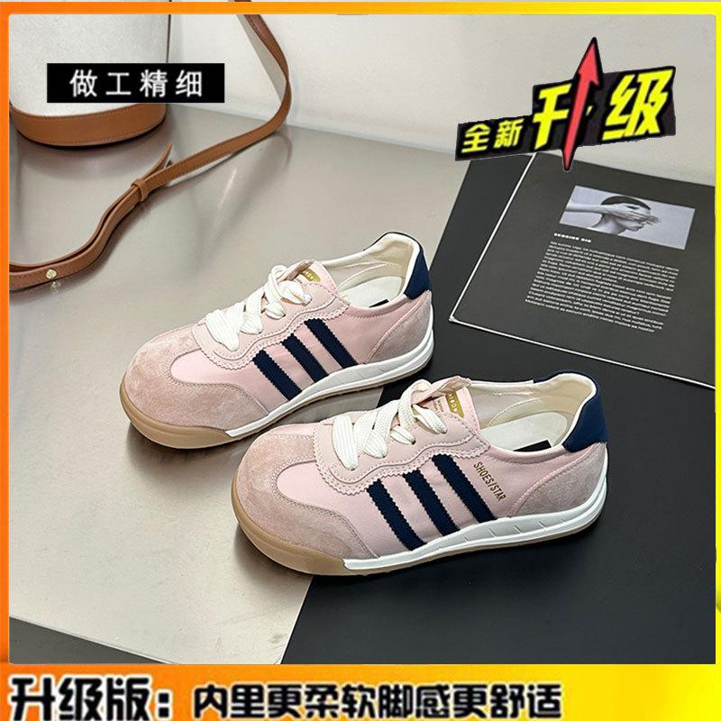 Версия из коровьей кожи ~ Женская обувь Dexun Forrest Gump из натуральной кожи в стиле ретро, 2025, новые дышащие универсальные туфли для спорта и отдыха