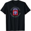 82nd Airborne Division Fort Bragg North Carolina Emblem Vet T-Shirt