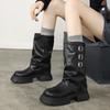 Fashion 2024 New Autumn Winter Mid-calf Boots for Women Fashion Ladies Knight Long Boots Women's Ankle Booties Botines De Mujer