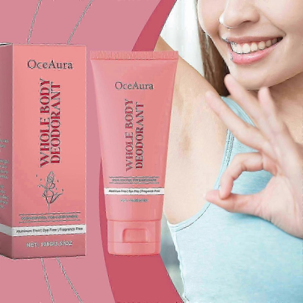 Whole Body Deodorant Cream for Women, Aluminum Free Deodorant for All Skin Types