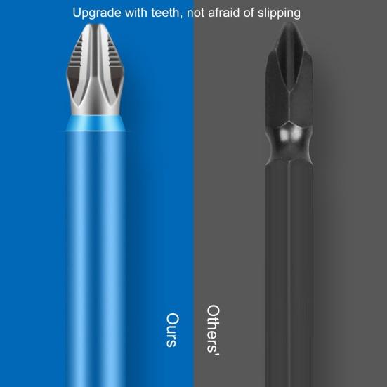 6 шт. Набор прочных магнитных противоскользящих сверл 60HRC высокой твердости универсальный электрический